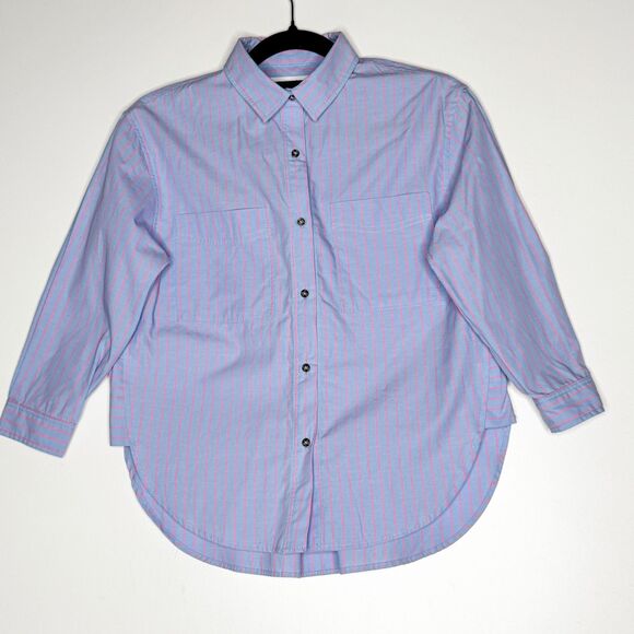 Zara Untucked Button Down Shirt Kids Boys Size 8 - Picture 7 of 7